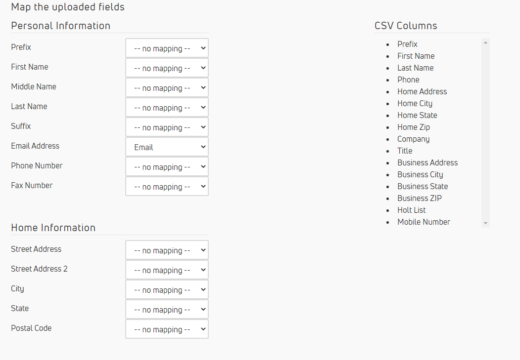 Creating / Updating Your Contact List – VoterVoice